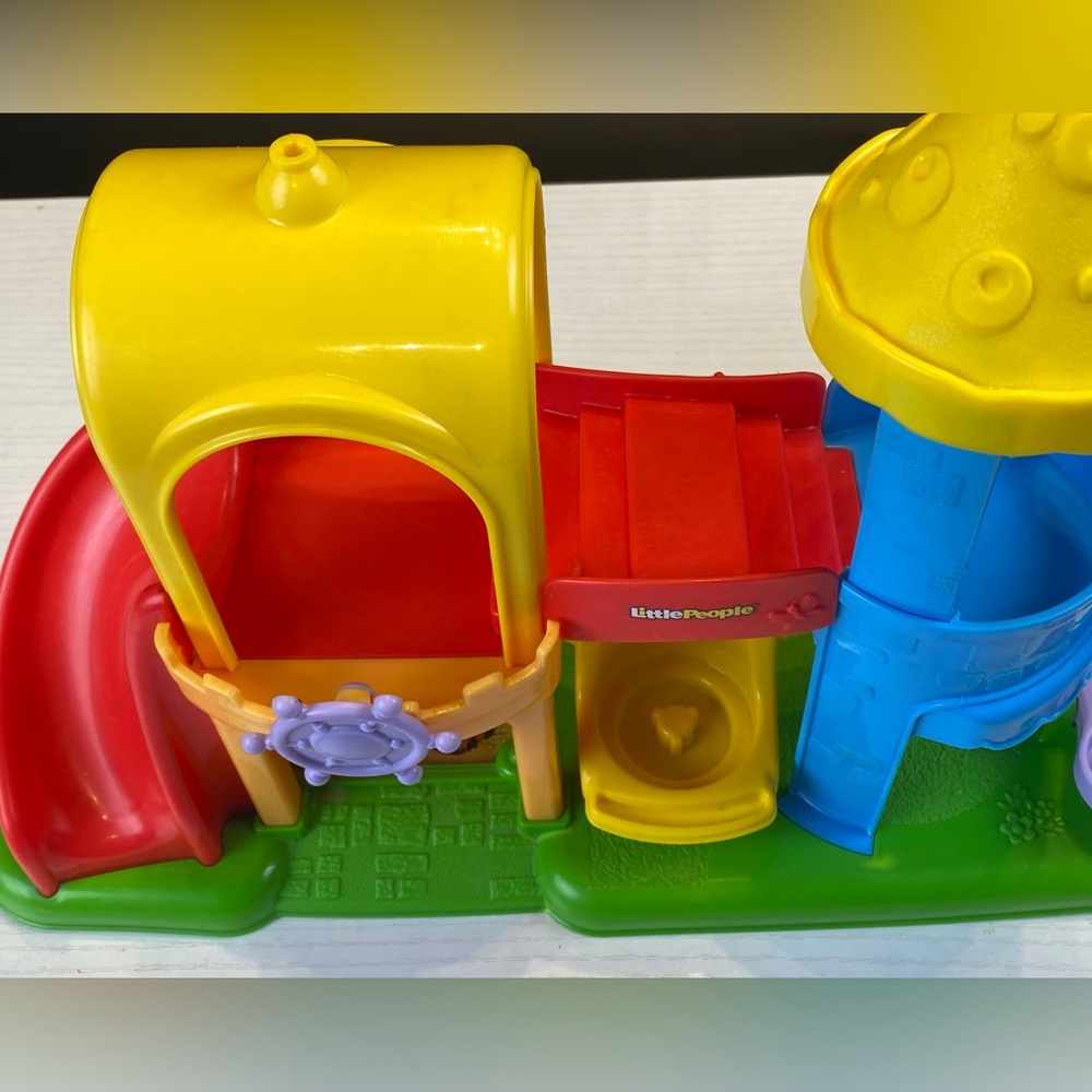 Fisher Price Little People Playground 2012 Slide, Seesaw And Swing (No Figures) - Picture 10 of 12